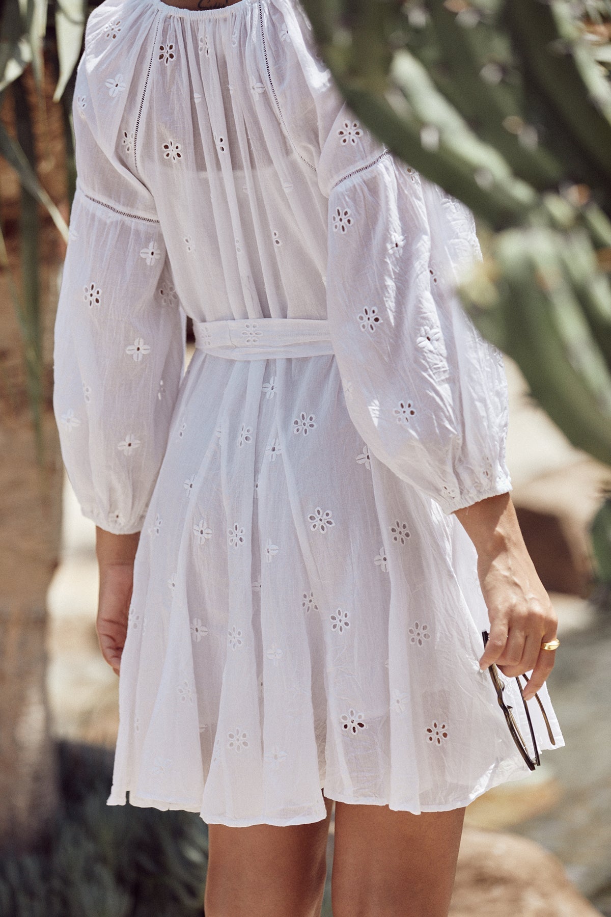 GRACIE COTTON EYELET DRESS - Velvet Staging 2.0