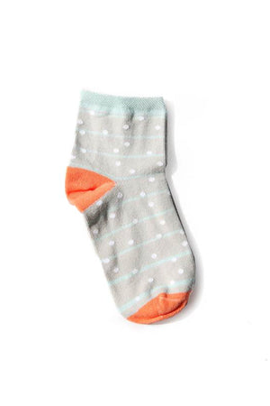 GRAND DOT ANKLET SOCK BY LITTLE RIVER SOCK MILL - Velvet Staging 2.0