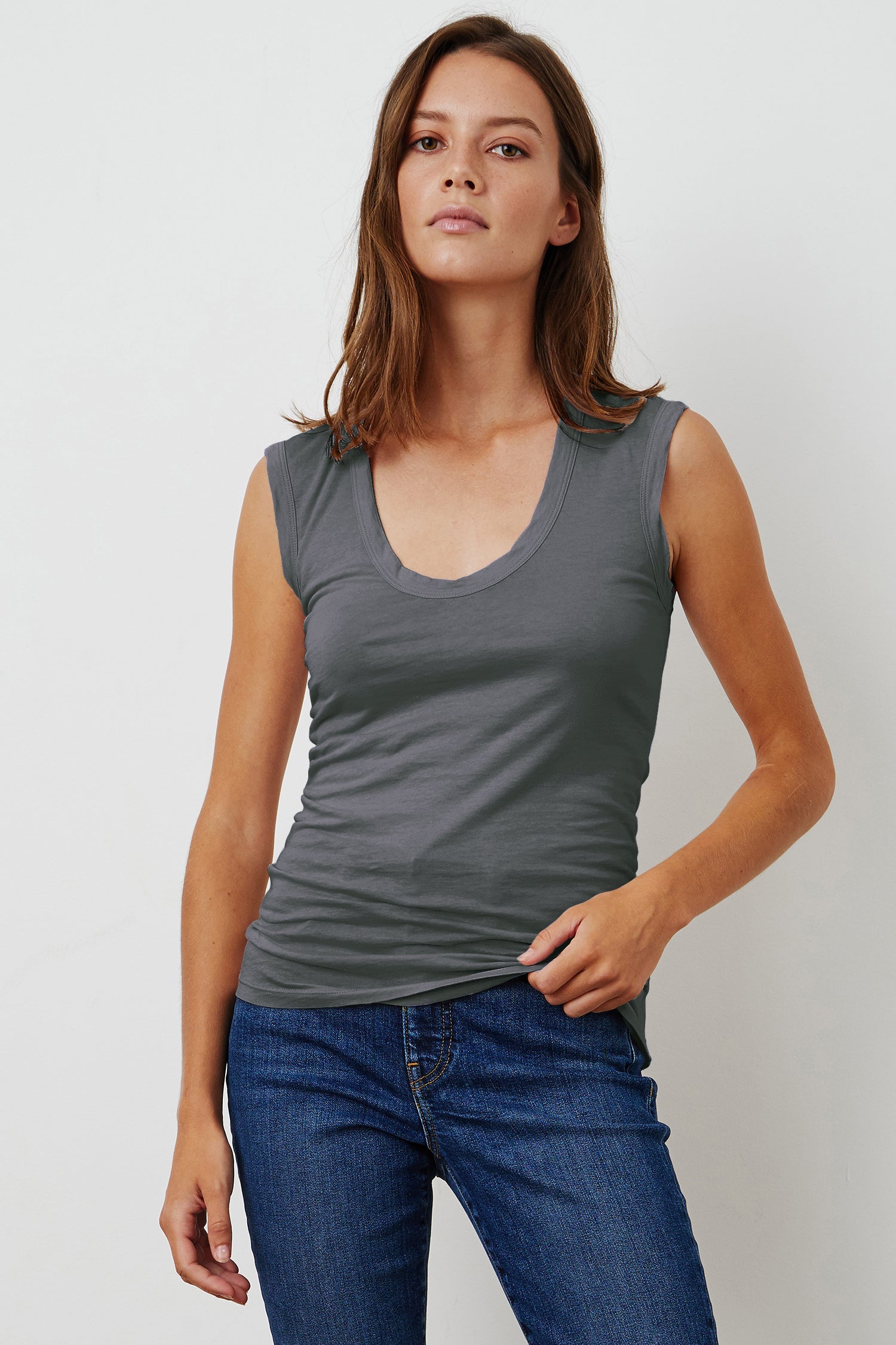estina tank top elephant front