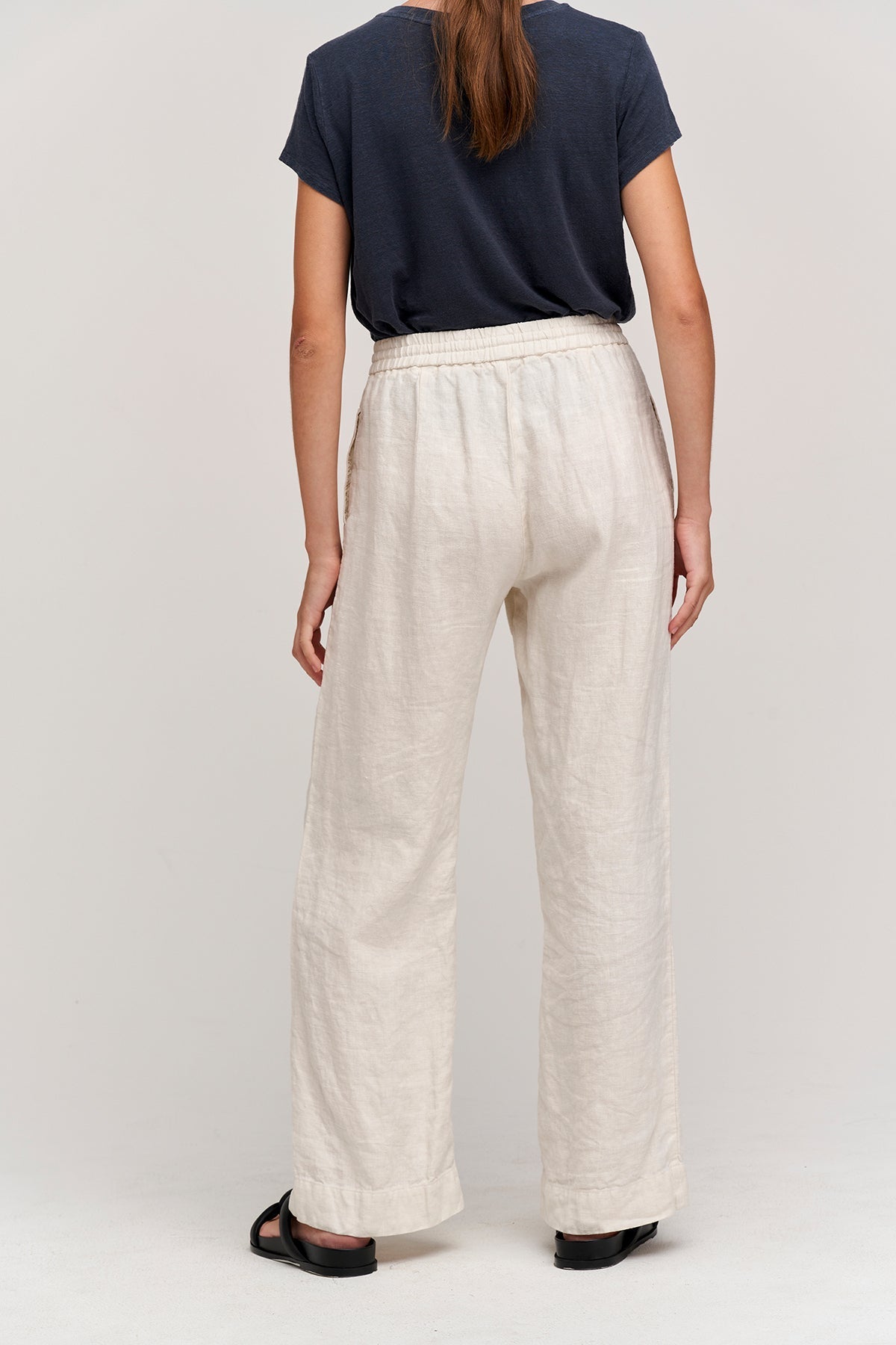 GWYNETH HEAVY LINEN PANT - Velvet Staging 2.0-26916155523268