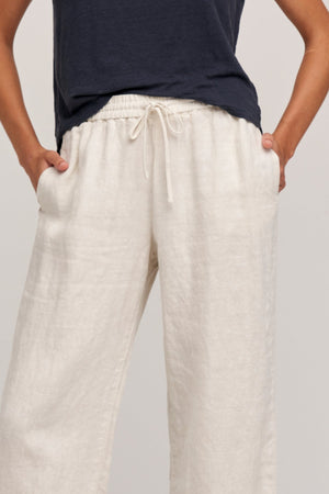 GWYNETH HEAVY LINEN PANT - Velvet Staging 2.0