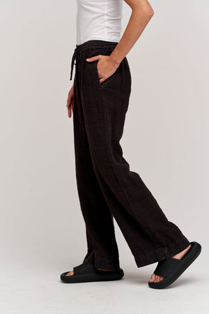 GWYNETH HEAVY LINEN PANT - Velvet Staging 2.0