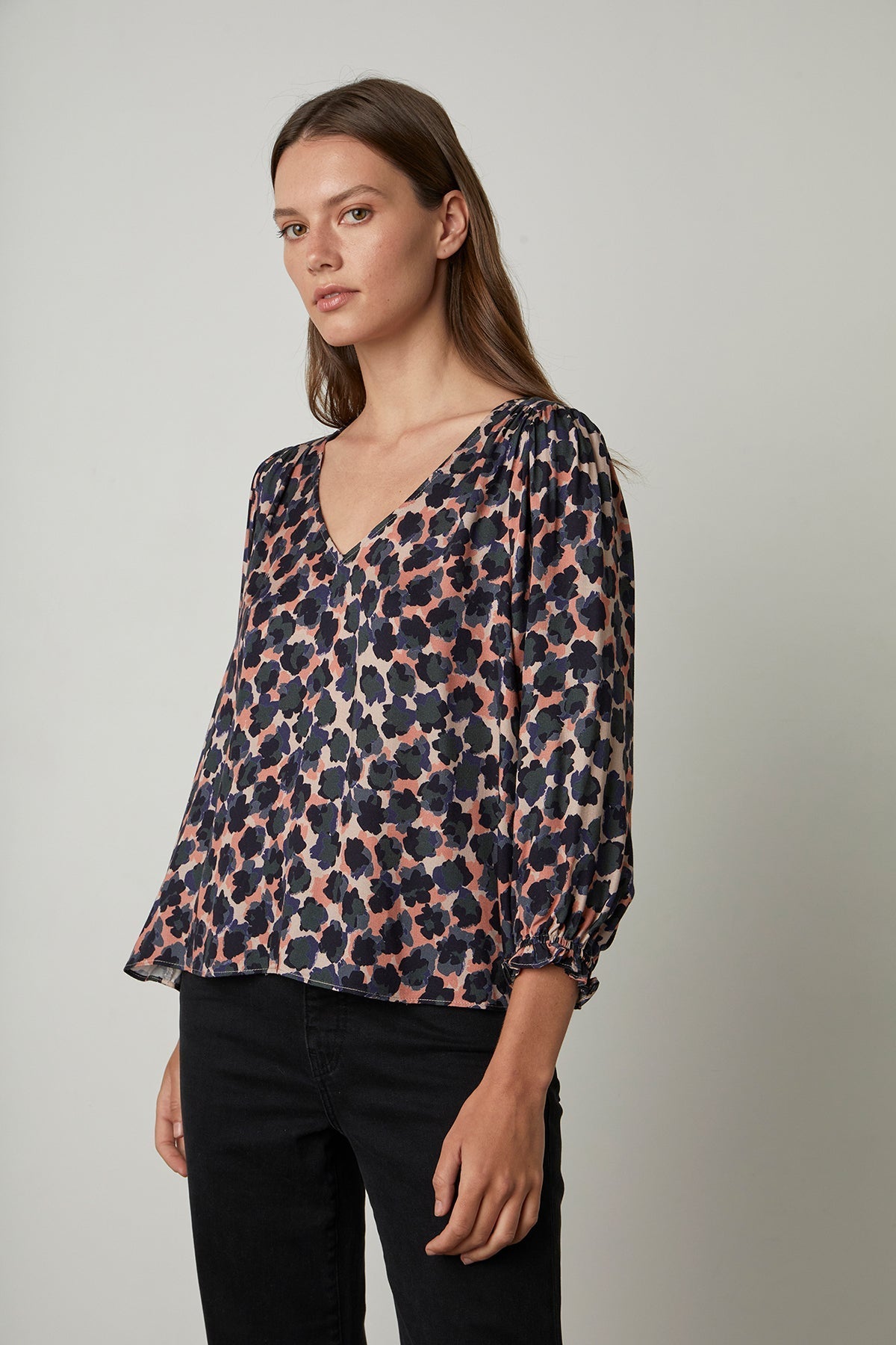 HADLEE PRINTED BLOUSE - Velvet Staging 2.0