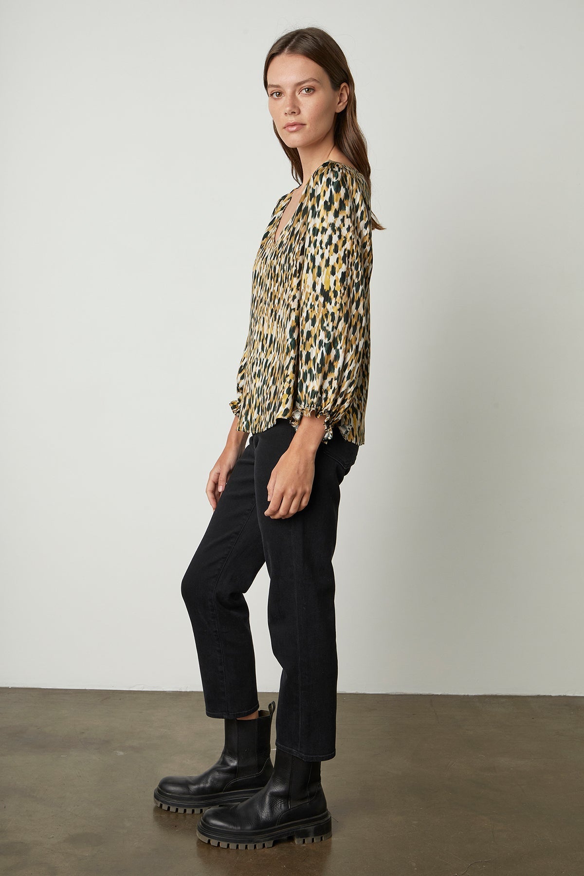 HADLEE PRINTED BLOUSE - Velvet Staging 2.0-26916155818180