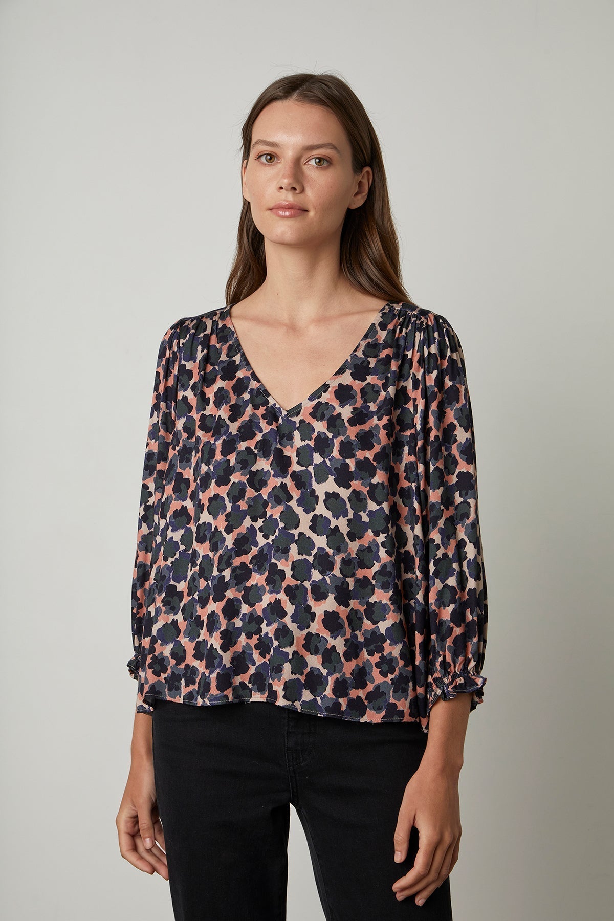HADLEE PRINTED BLOUSE - Velvet Staging 2.0
