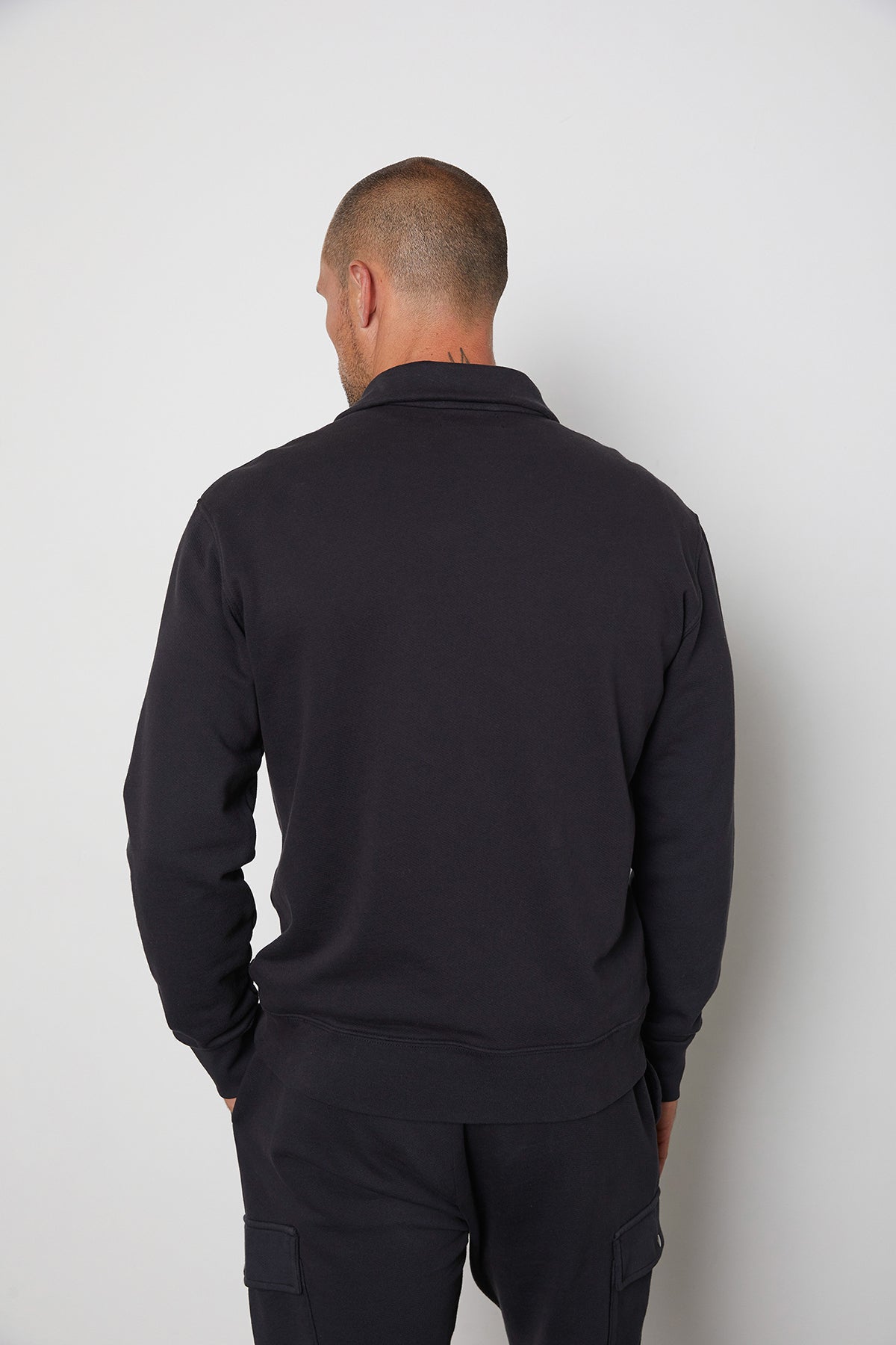 HANK HALF ZIP PULLOVER - Velvet Staging 2.0