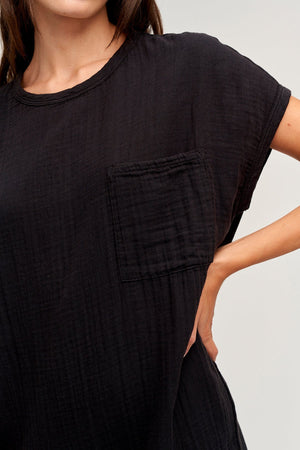 HANNA COTTON SLUB MIX DRESS - Velvet Staging 2.0
