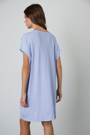 HANNA COTTON SLUB MIX DRESS - Velvet Staging 2.0