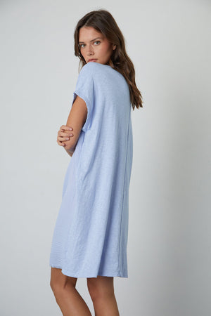 HANNA COTTON SLUB MIX DRESS - Velvet Staging 2.0