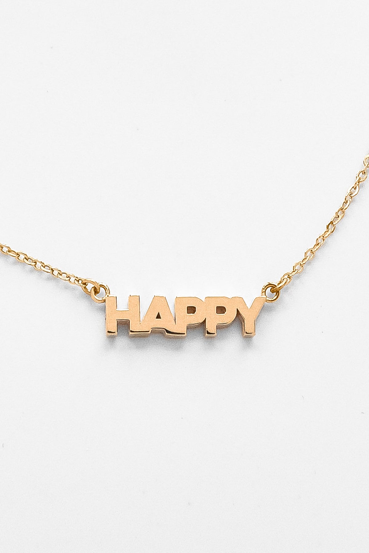 HAPPY SCRIPT NECKLACE BY THATCH - Velvet Staging 2.0-26916155687108