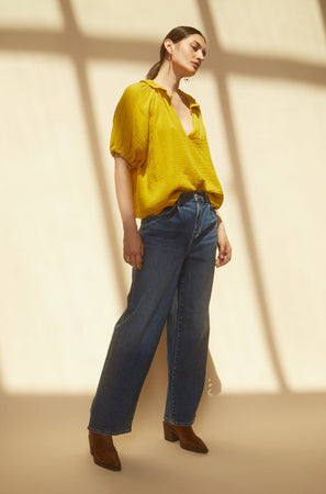 HARLOW HIGH RISE WIDE LEG DENIM - Velvet Staging 2.0