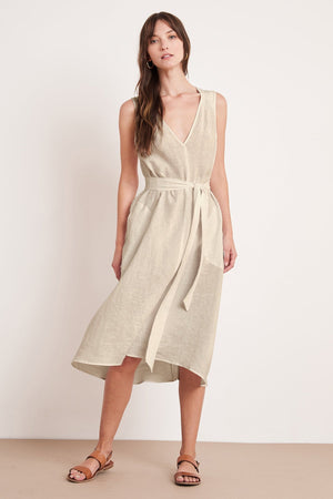 HARMONY LINEN DRESS - Velvet Staging 2.0
