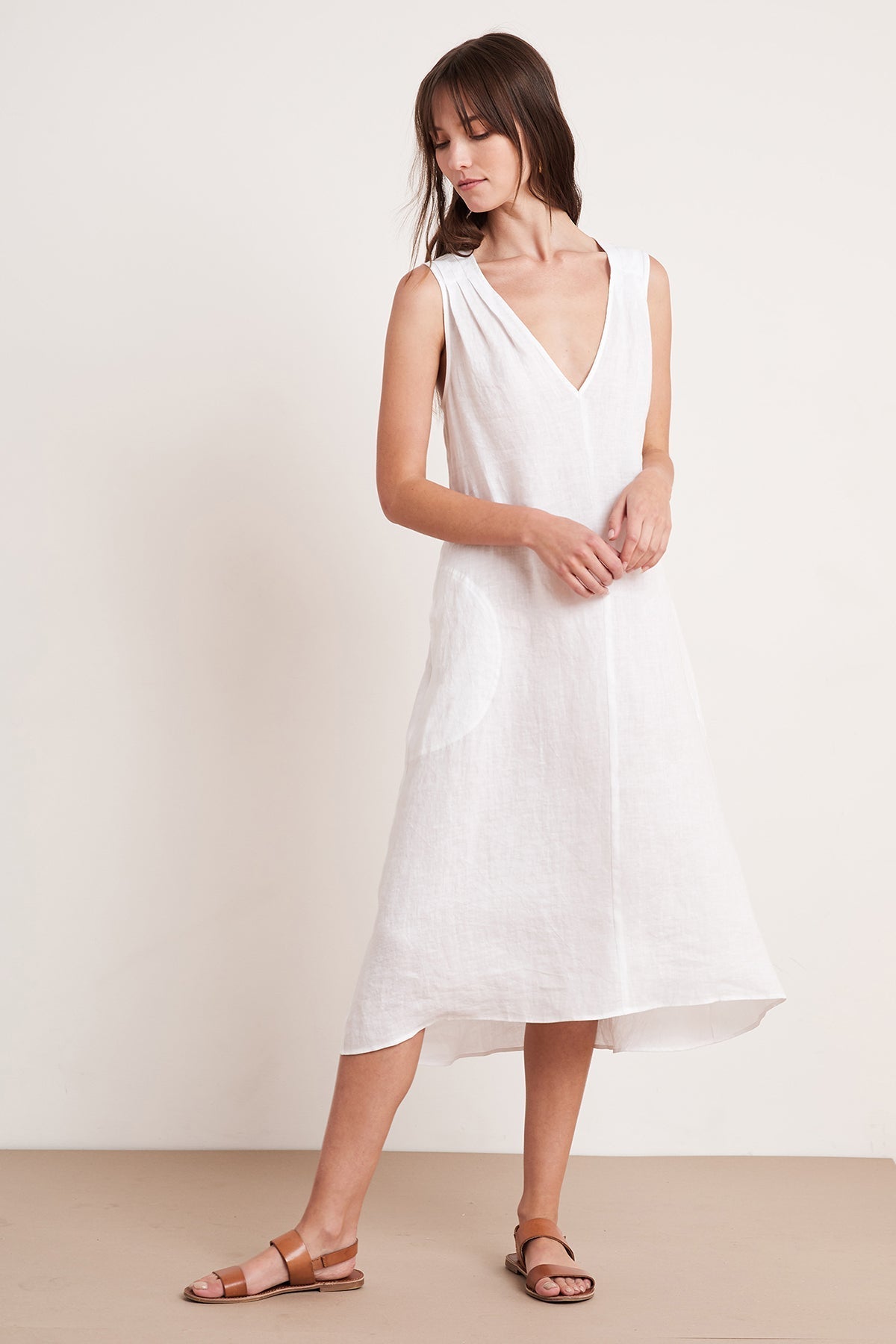 HARMONY LINEN DRESS - Velvet Staging 2.0