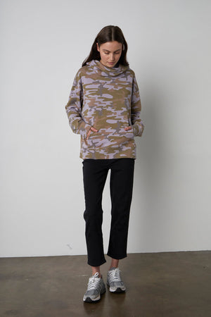 HAYDEN CAMO HOODIE - Velvet Staging 2.0