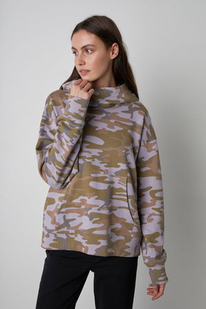 HAYDEN CAMO HOODIE - Velvet Staging 2.0