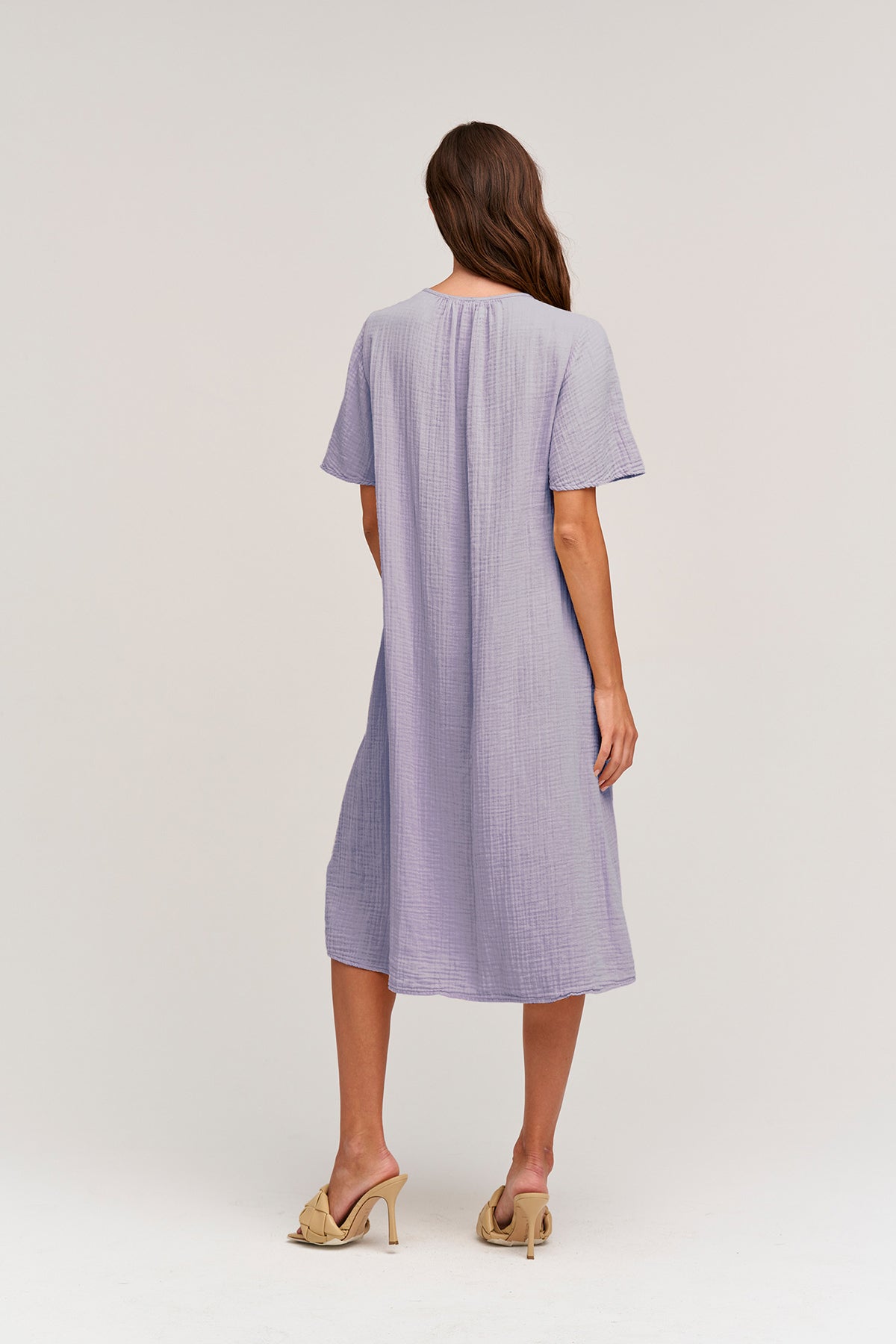 HAZEL COTTON GAUZE MIDI DRESS - Velvet Staging 2.0