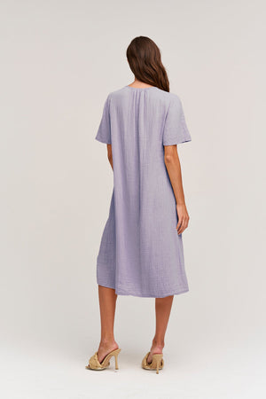 HAZEL COTTON GAUZE MIDI DRESS - Velvet Staging 2.0