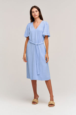 HAZEL COTTON GAUZE MIDI DRESS - Velvet Staging 2.0