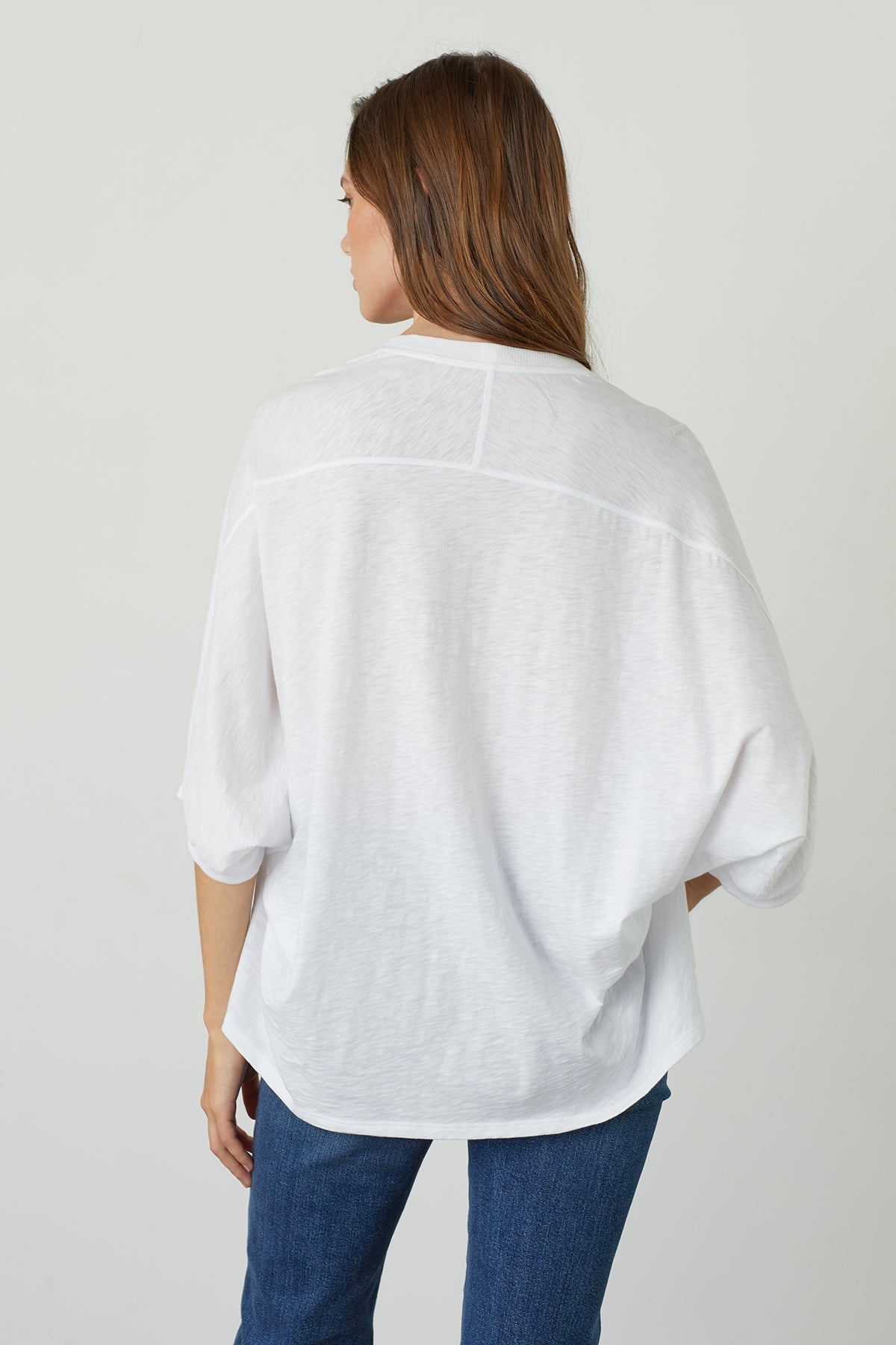 HELEN 3/4 SLEEVE OVERSIZED TEE - Velvet Staging 2.0