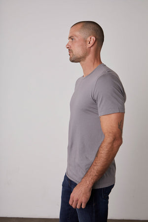 HOWARD WHISPER CLASSIC CREW NECK TEE - Velvet Staging 2.0