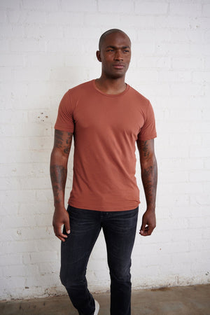 HOWARD WHISPER CLASSIC CREW NECK TEE - Velvet Staging 2.0