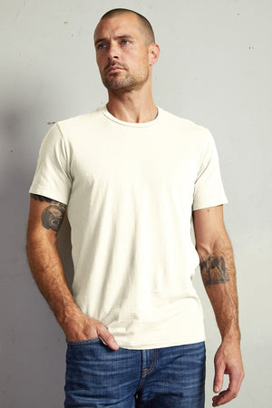 HOWARD WHISPER CLASSIC CREW NECK TEE - Velvet Staging 2.0