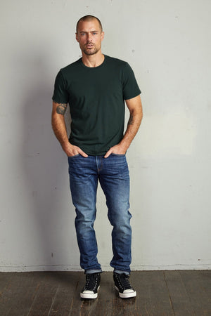HOWARD WHISPER CLASSIC CREW NECK TEE - Velvet Staging 2.0