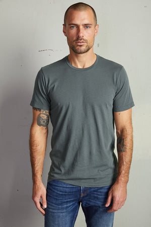 HOWARD WHISPER CLASSIC CREW NECK TEE - Velvet Staging 2.0