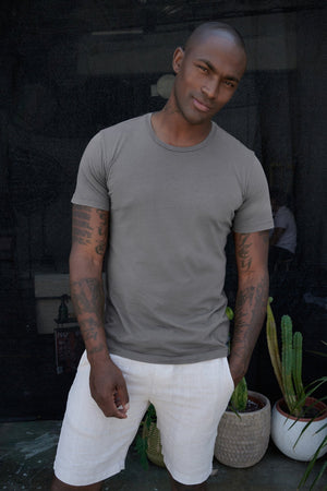 HOWARD WHISPER CLASSIC CREW NECK TEE - Velvet Staging 2.0