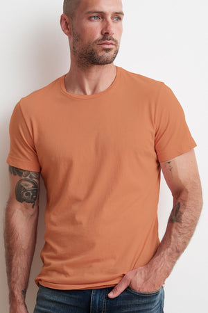 HOWARD WHISPER CLASSIC CREW NECK TEE - Velvet Staging 2.0
