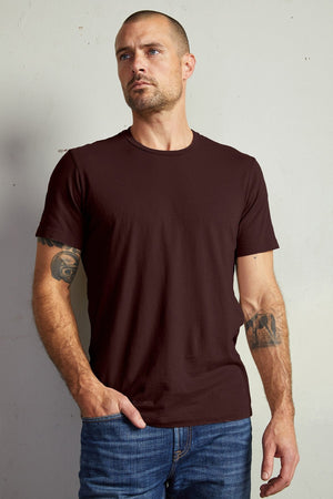 HOWARD WHISPER CLASSIC CREW NECK TEE - Velvet Staging 2.0