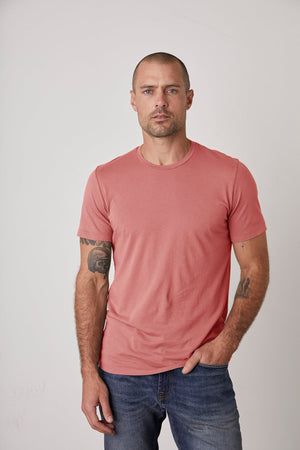 HOWARD WHISPER CLASSIC CREW NECK TEE - Velvet Staging 2.0