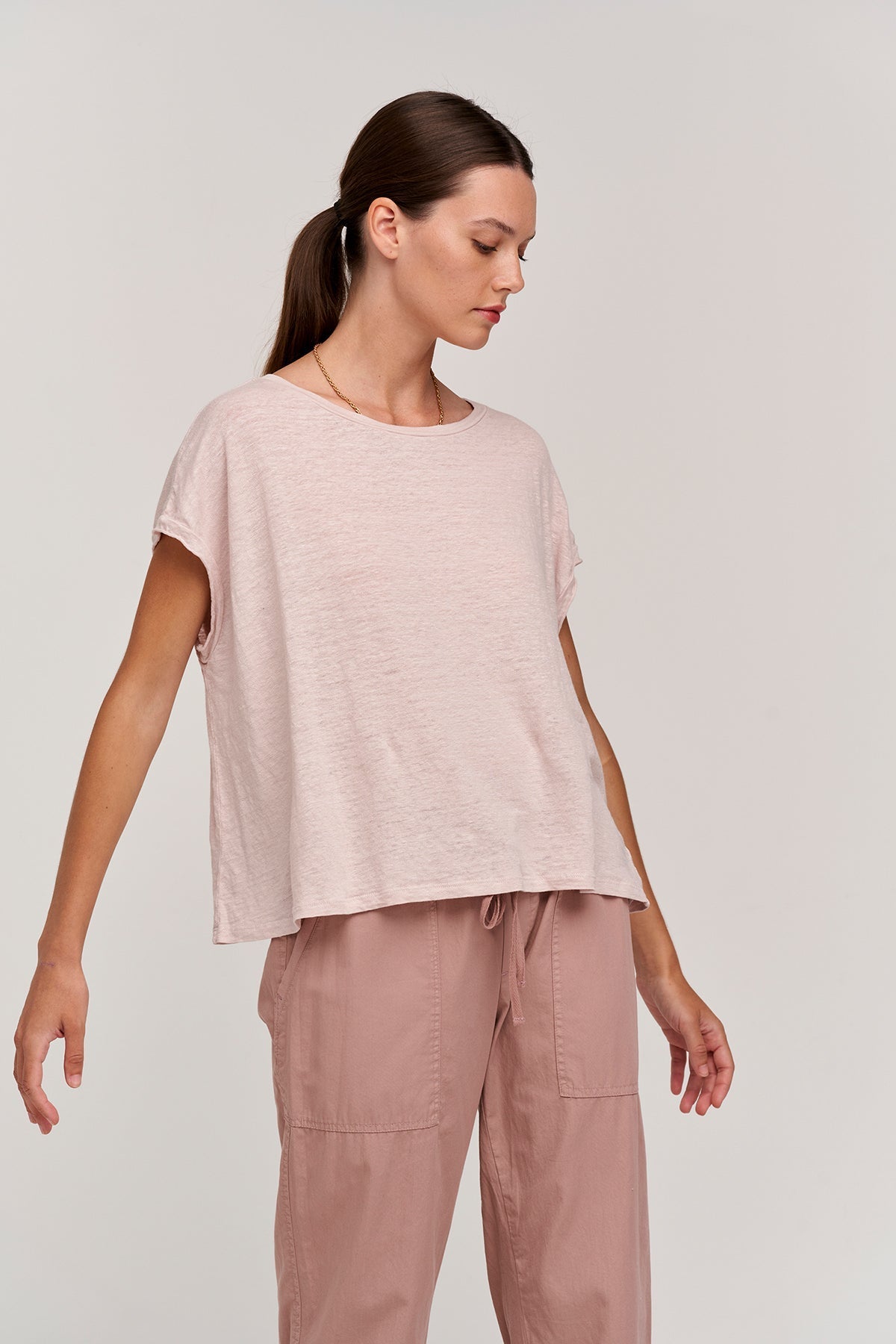 HUDSON CREW NECK TEE - Velvet Staging 2.0