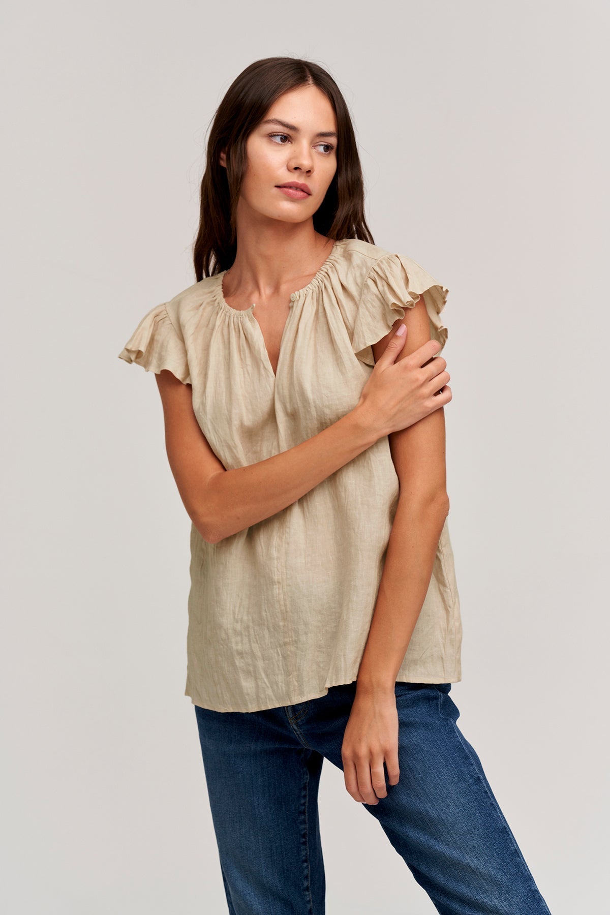 IRENE LINEN TOP - Velvet Staging 2.0-26916170793156