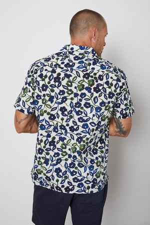 ISAIAH PRINTED BUTTON-UP SHIRT - Velvet Staging 2.0