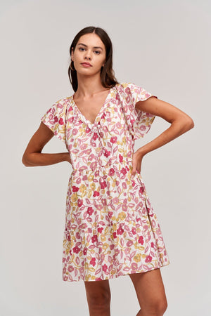 IVY PRINTED COTTON CAMBRIC DRESS - Velvet Staging 2.0