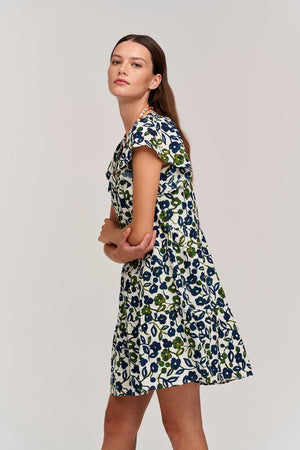 IVY PRINTED COTTON CAMBRIC DRESS - Velvet Staging 2.0