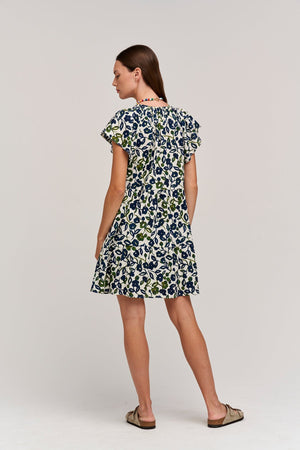 IVY PRINTED COTTON CAMBRIC DRESS - Velvet Staging 2.0