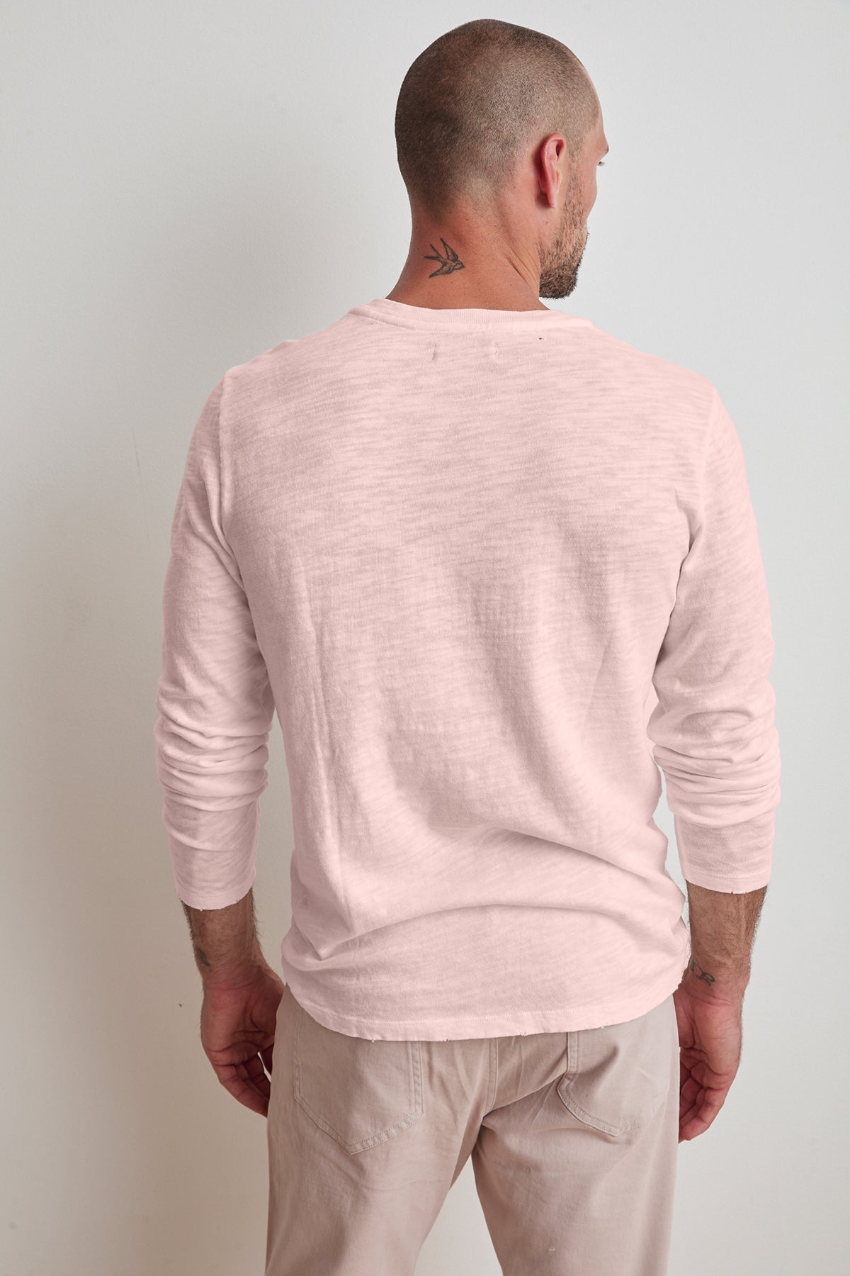 JACKSON DISTRESSED SLUB TEE - Velvet Staging 2.0-26916174495940