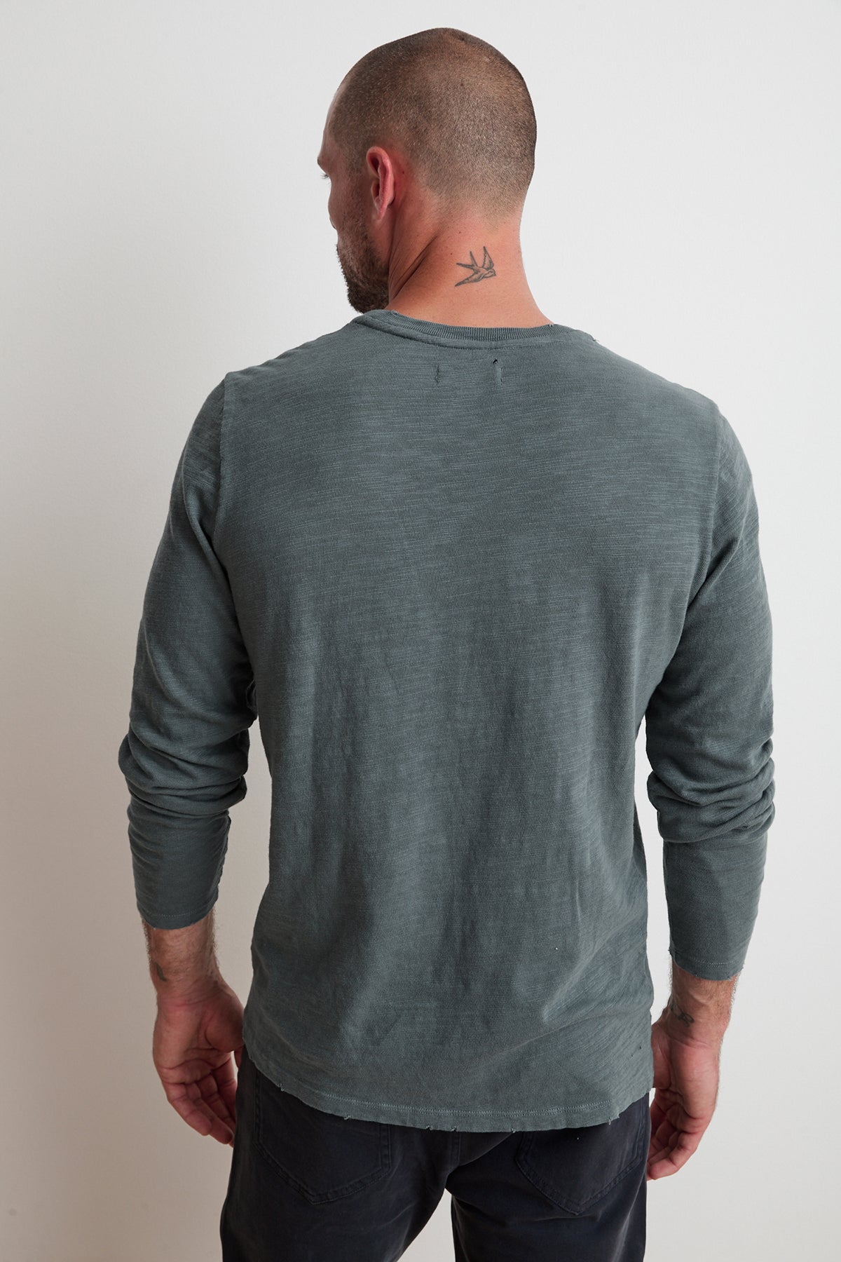 JACKSON DISTRESSED SLUB TEE - Velvet Staging 2.0-26916174594244