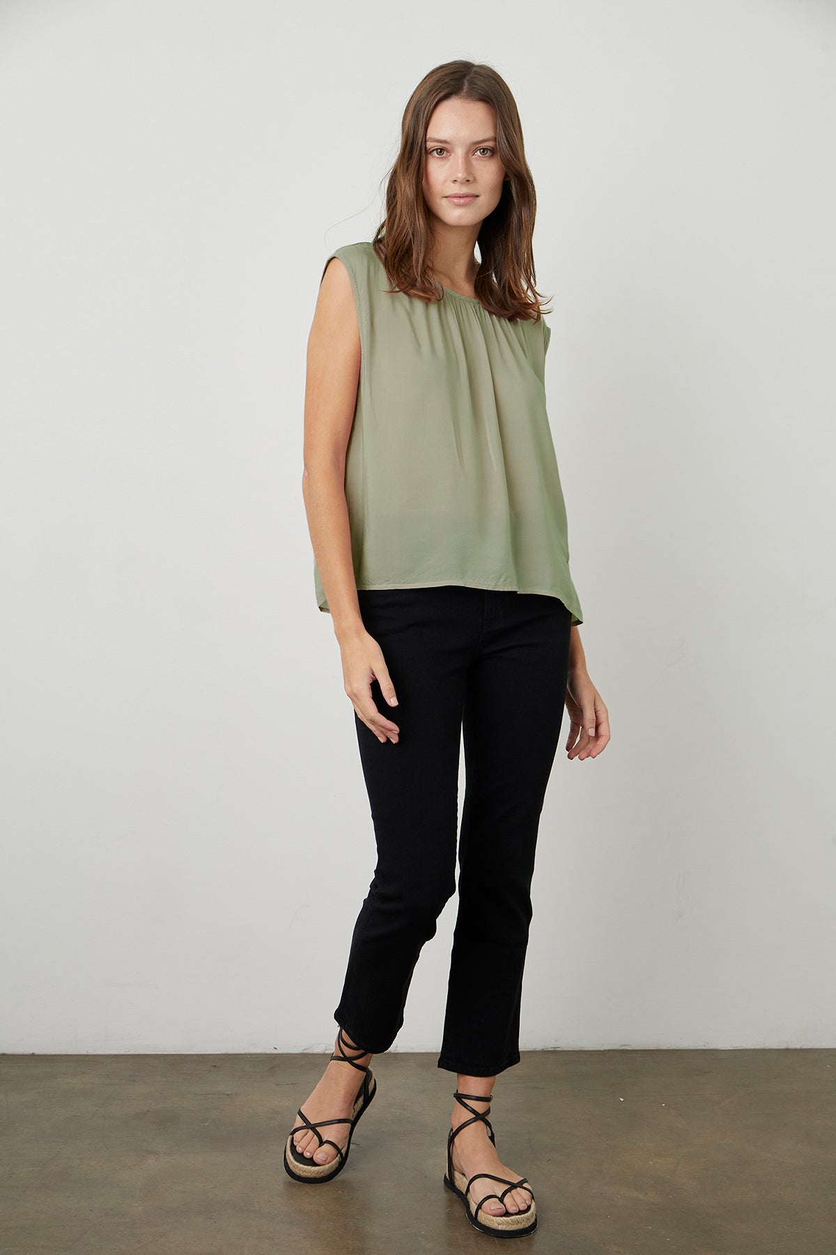 JADE CAP SLEEVE BLOUSE - Velvet Staging 2.0