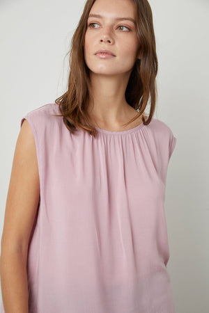 JADE CAP SLEEVE BLOUSE - Velvet Staging 2.0