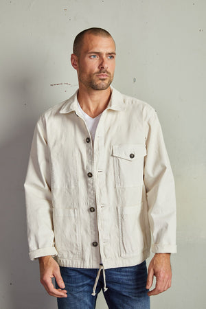JAMES COTTON CANVAS JACKET - Velvet Staging 2.0