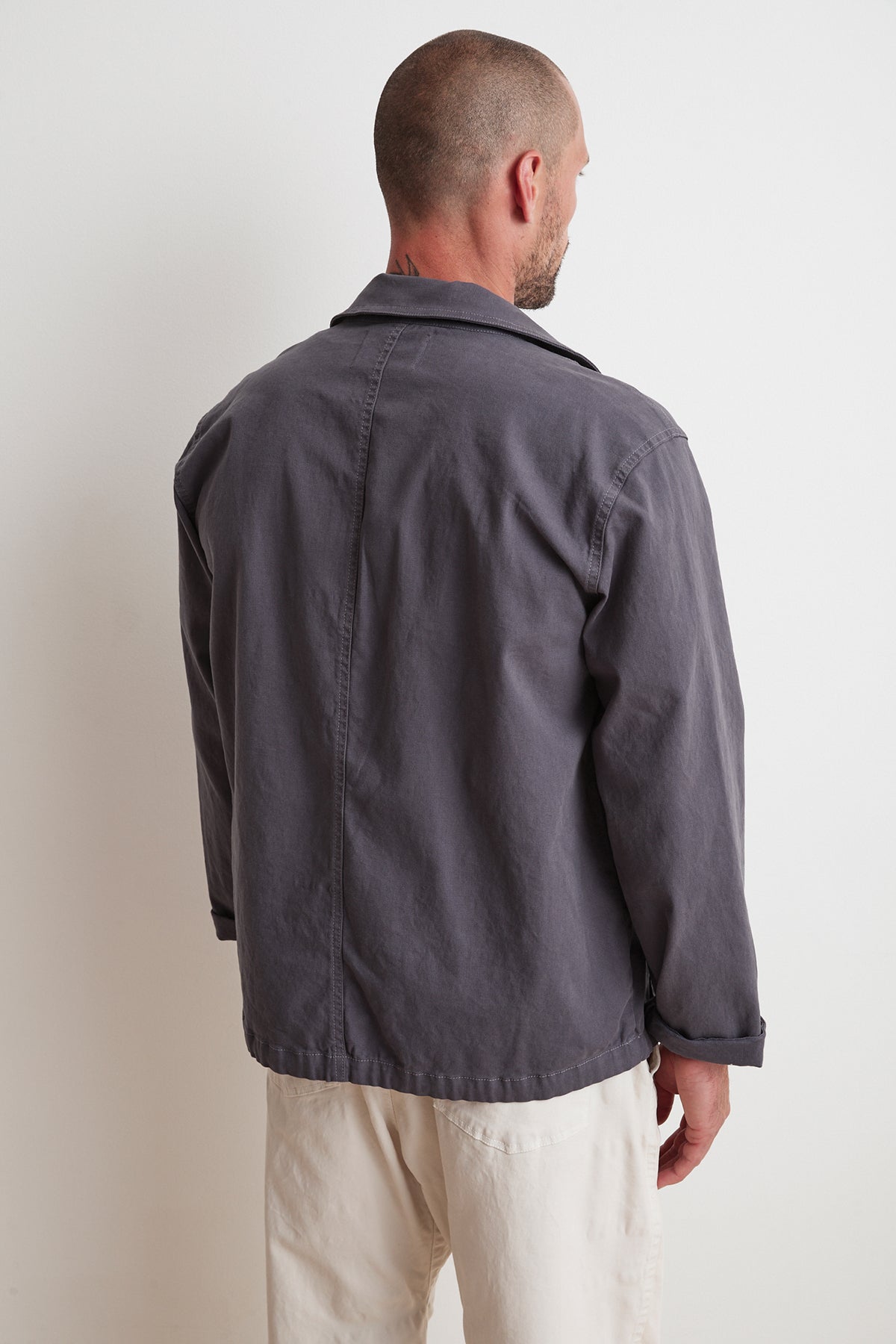 JAMES COTTON CANVAS JACKET - Velvet Staging 2.0