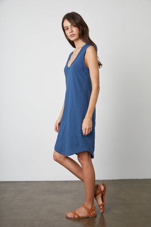 JANNA SCOOP NECK TANK DRESS - Velvet Staging 2.0