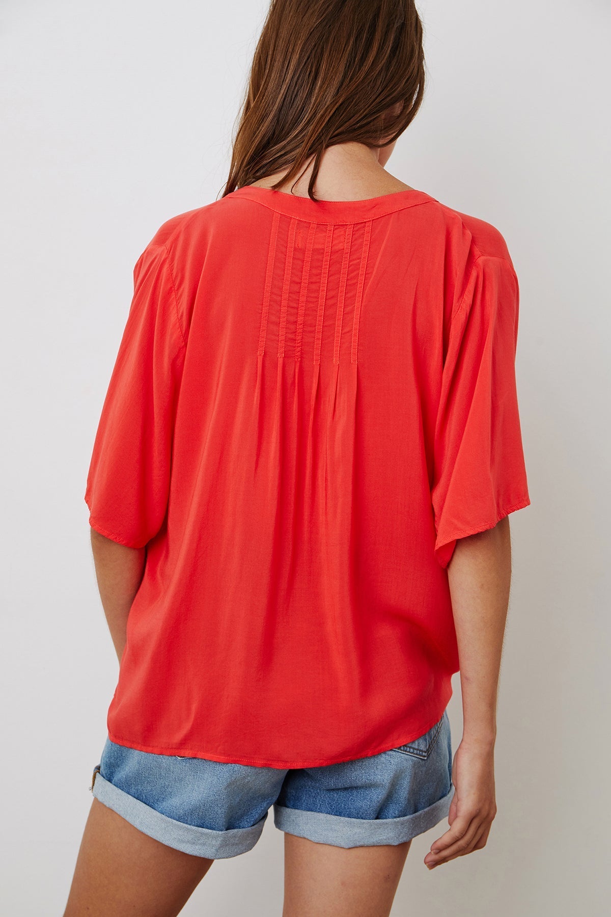 JAYCEE SPLIT NECK BLOUSE - Velvet Staging 2.0