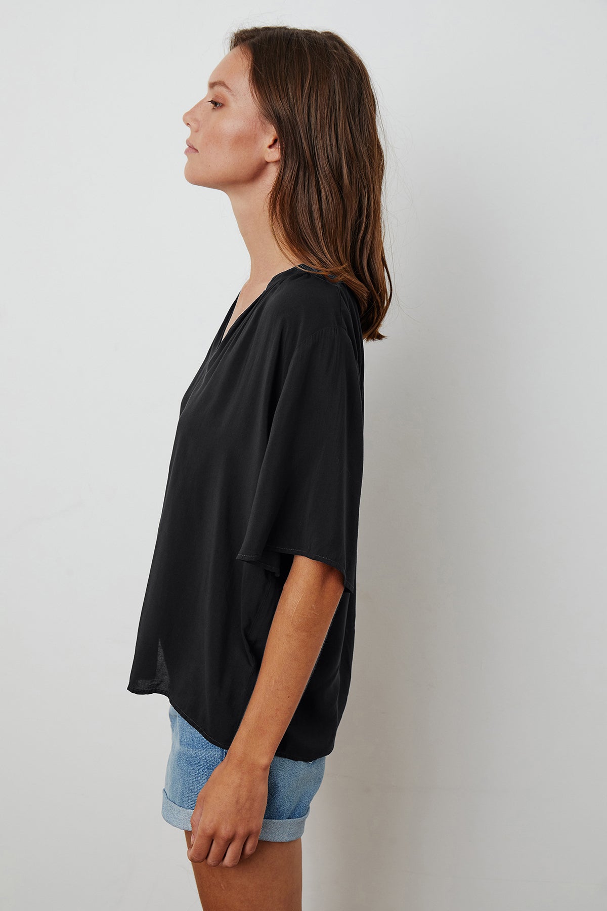 JAYCEE SPLIT NECK BLOUSE - Velvet Staging 2.0