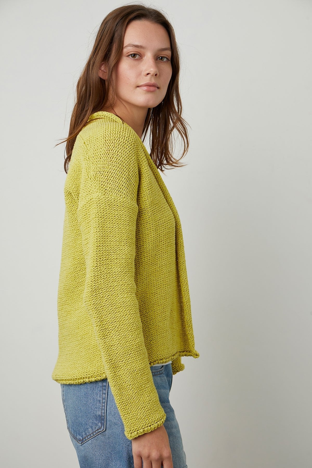 JAZ TEXTURED TAPE YARN CARDIGAN - Velvet Staging 2.0-26916181835972