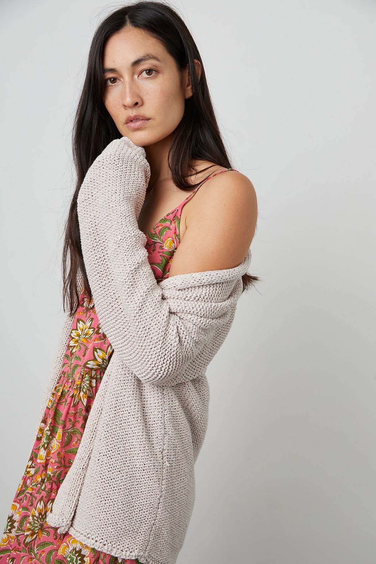 JAZ TEXTURED TAPE YARN CARDIGAN - Velvet Staging 2.0-26916181606596
