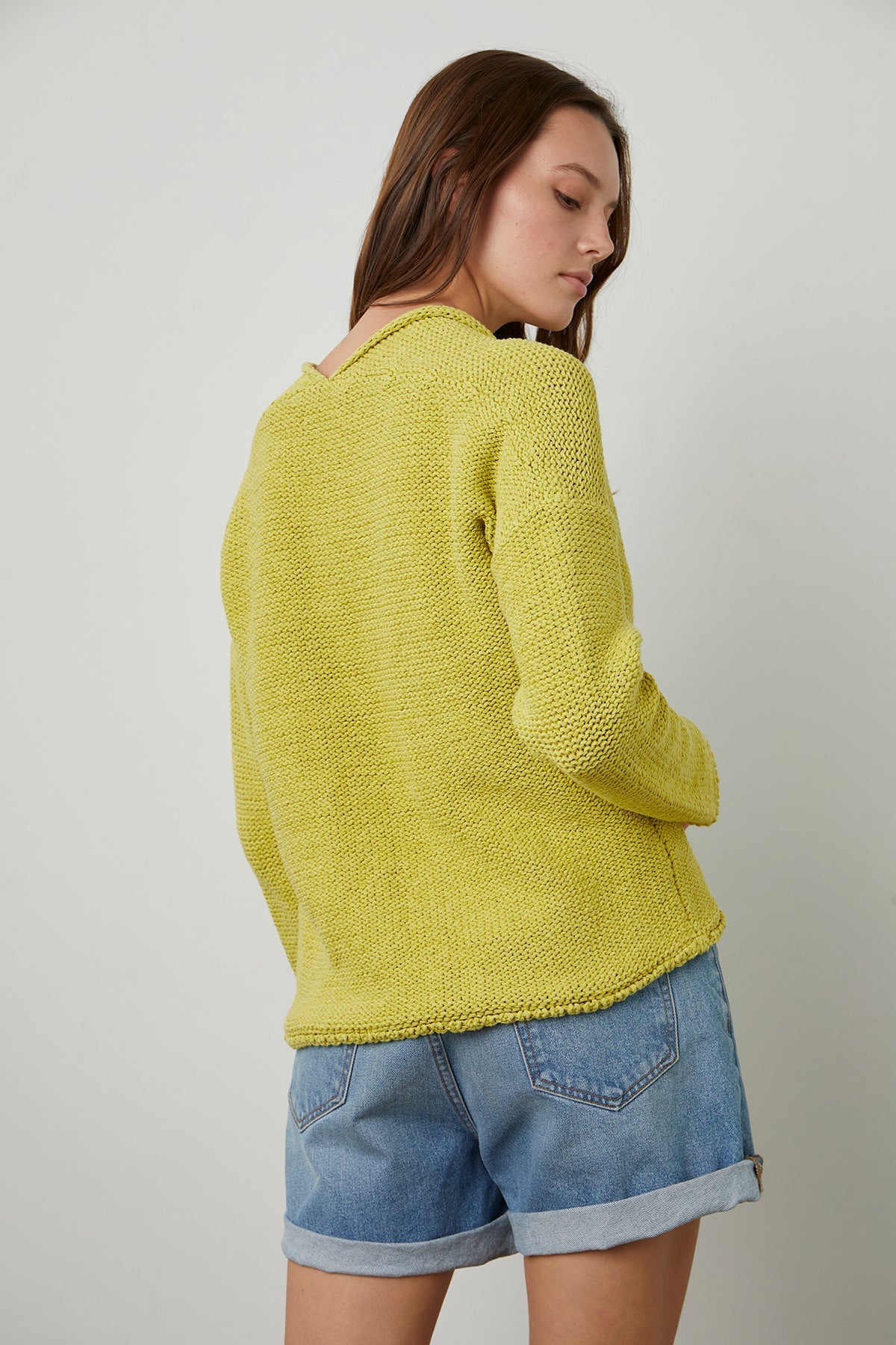 JAZ TEXTURED TAPE YARN CARDIGAN - Velvet Staging 2.0